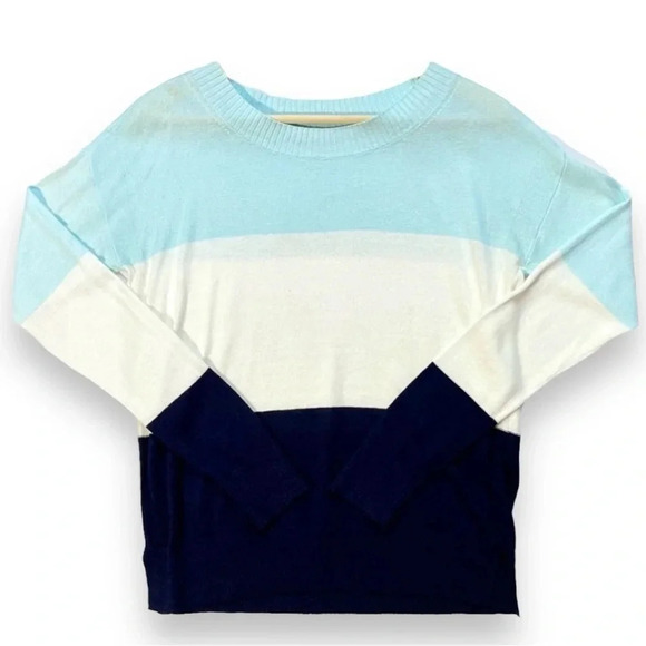 Club Monaco Striped Linen Boatneck Sweater - Picture 3 of 6